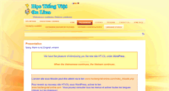 Desktop Screenshot of hoctiengviet-online.com